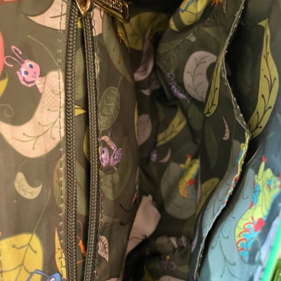 RARE Loungefly A Bug's Life Crossbody Bag and Wallet Set Disney Pixar - Picture 2 of 5